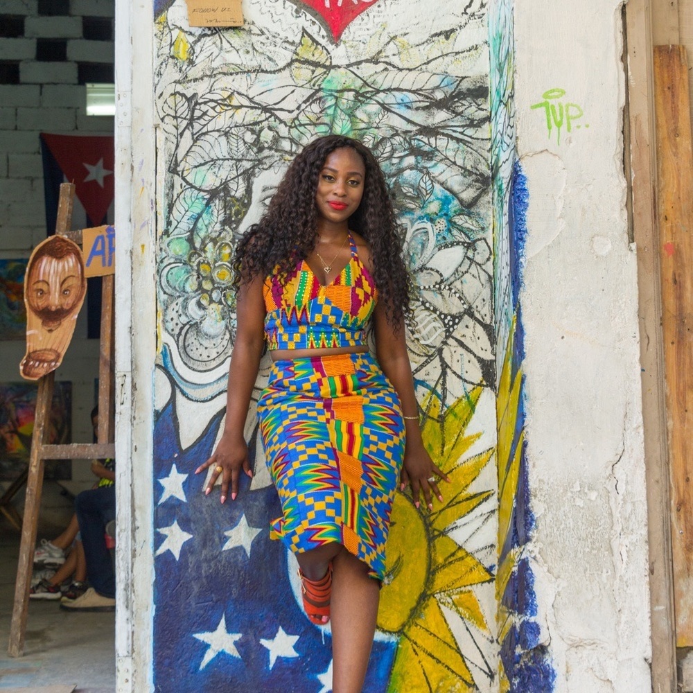 🇬🇭Kente Halter (TOP ONLY) 🇬🇭